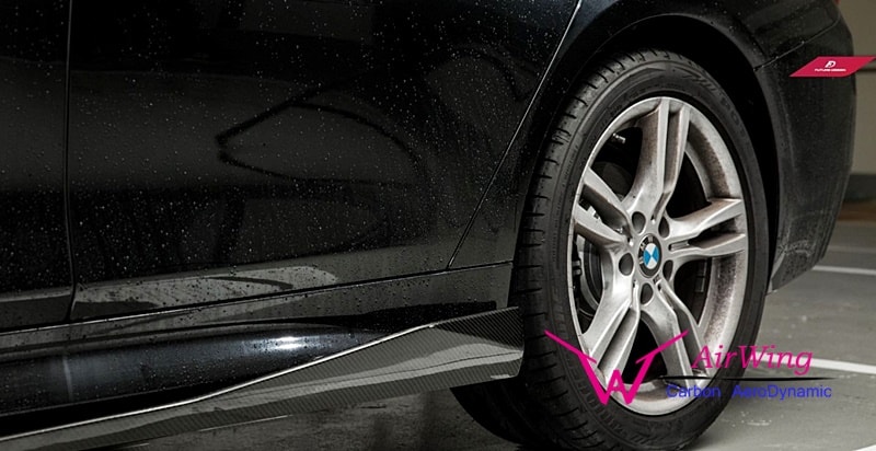 F32 F33 F36- Airwing carbon side skirt splitter 01